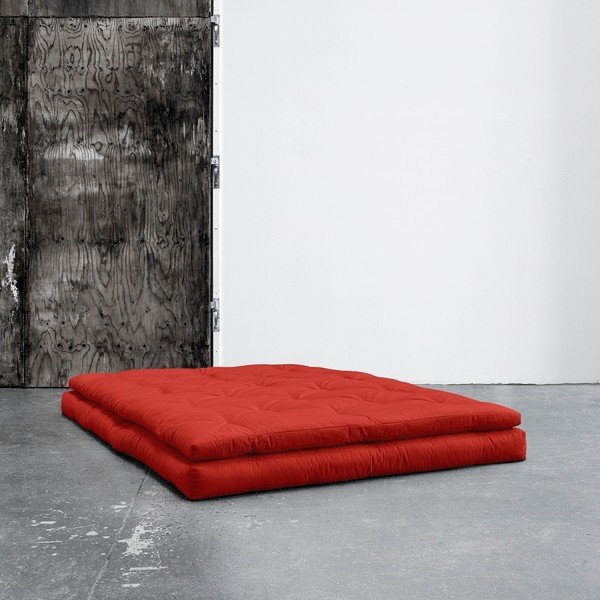 Sofa rozkładana z paskiem Karup Buckle Up Red-image-2