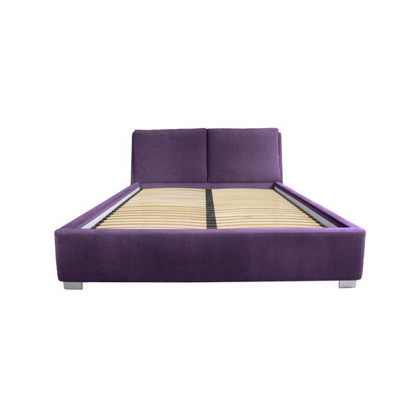 Fioletowe łóżko 2-osobowe Mazzini Beds Vicky, 180x200 cm-image-3