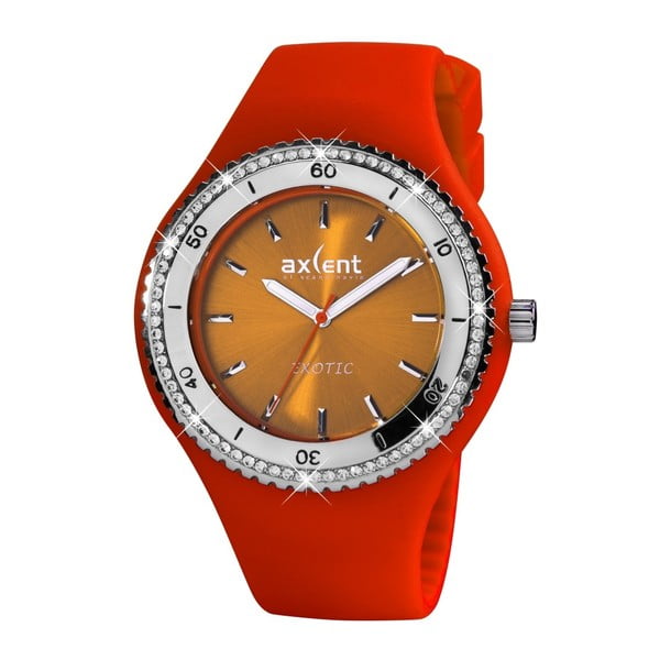 Czerwony zegarek damski Axcent od Scandinavia Exotic