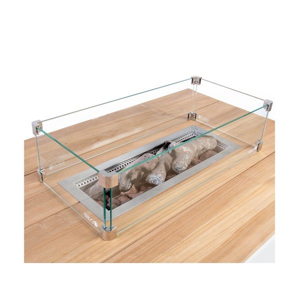 Szklany zestaw do paleniska COSI Cosi, 65x33 cm-image-2