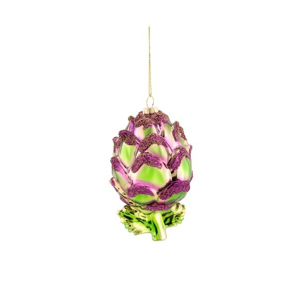 Szklana ozdoba świąteczna 7 cm Artichoke – Sass & Belle