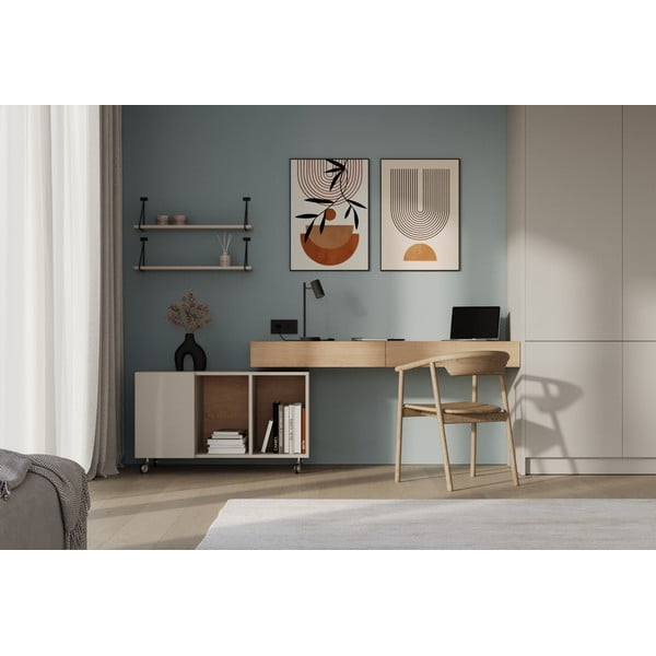 Czarna lampa stołowa z metalowym kloszem (wysokość 35 cm) Veneto – GTV-image-1