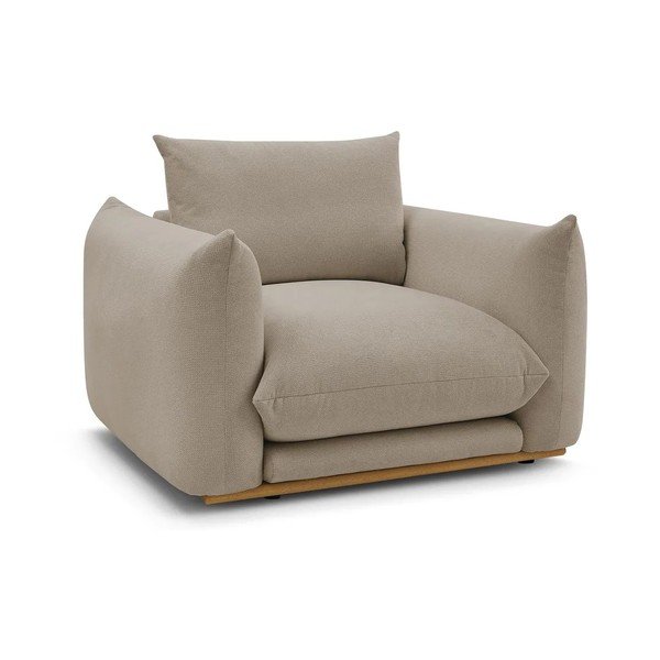 Beżowy fotel Ernest – Bobochic Paris