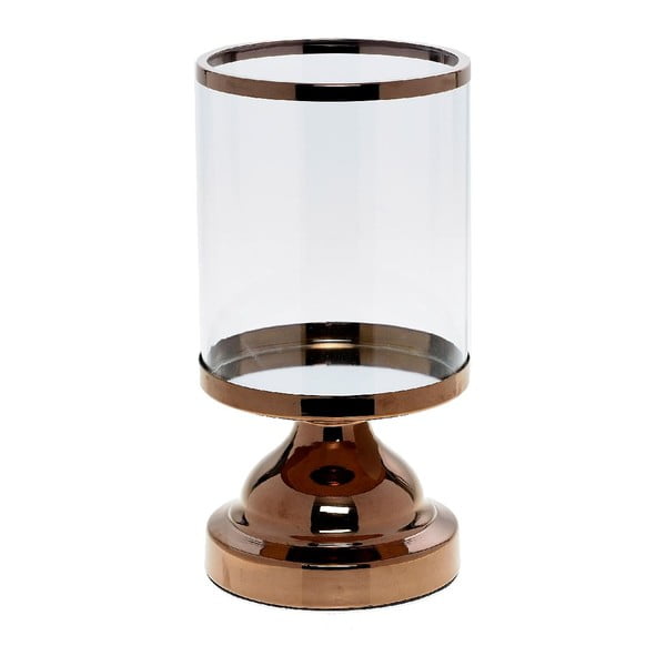 Świecznik Trophy Copper, 13x13x24 cm