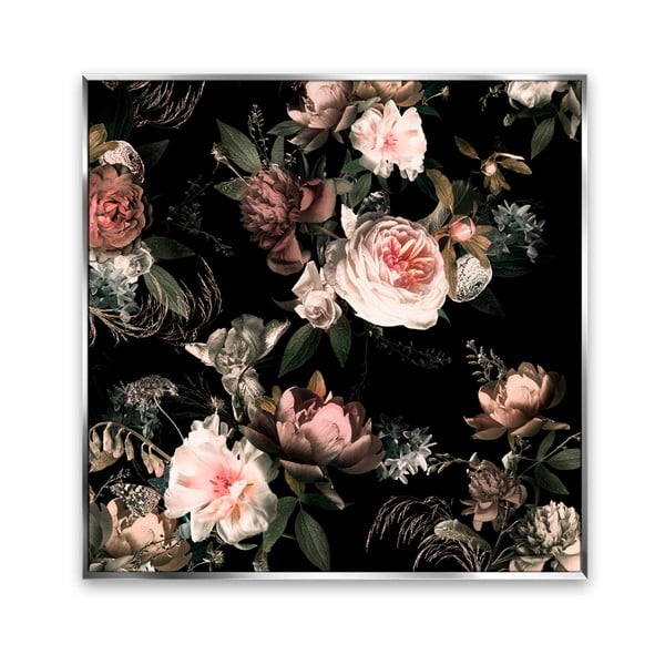 Obraz na płótnie Styler Copper Flowers, 67x67 cm