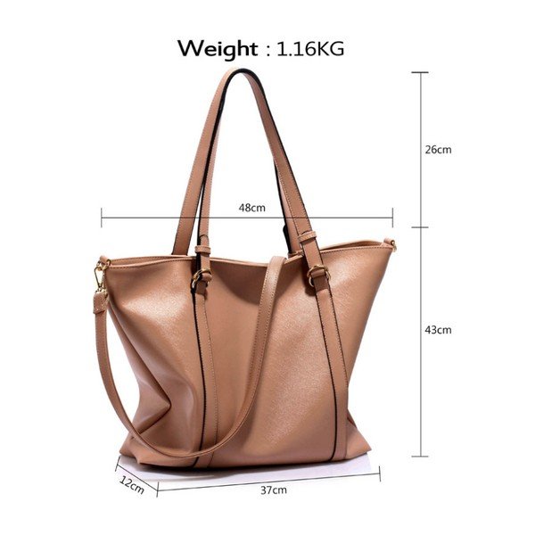 Torebka L&S Fiona Nude-image-2