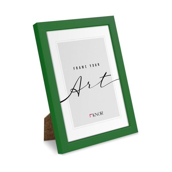 Zielona ramka ścienna 26x32 cm – knor