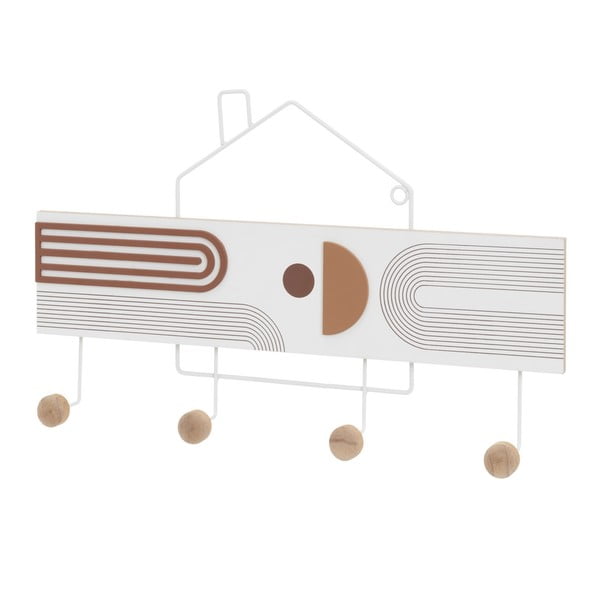 Biały wieszak ścienny Arch – Casa Selección