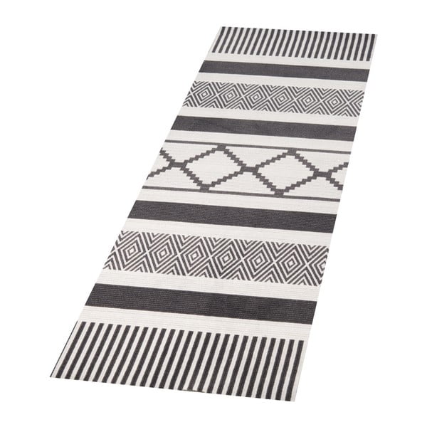Czarno-szary chodnik Zala Living Cook & Clean Urban, 45x140 cm-image-3