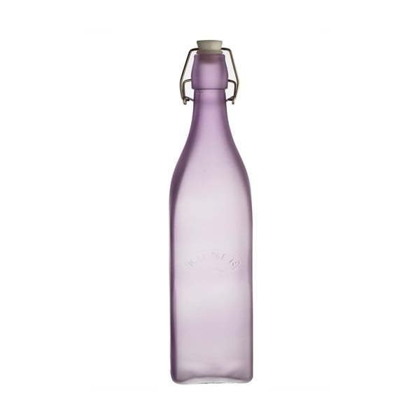 Mlecznofioletowa butelka z zatyczką Kilner, 1,0 l