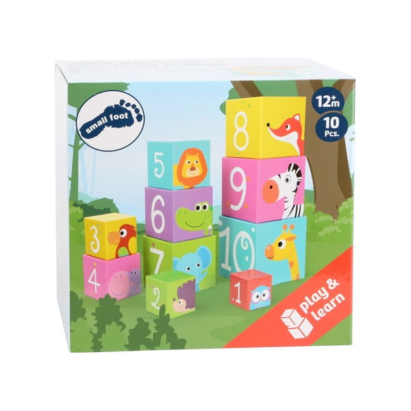 Dziecięce klocki Legler Wild Animals, 10 szt.-image-2