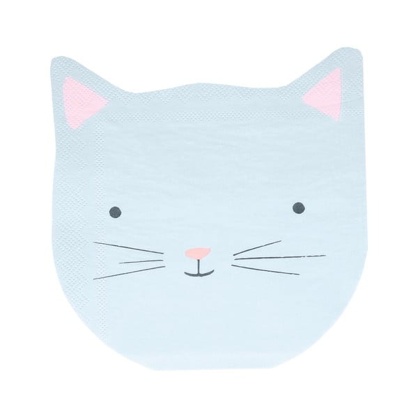 Papierowe serwetki zestaw 16 szt. Cat – Meri Meri-image-2