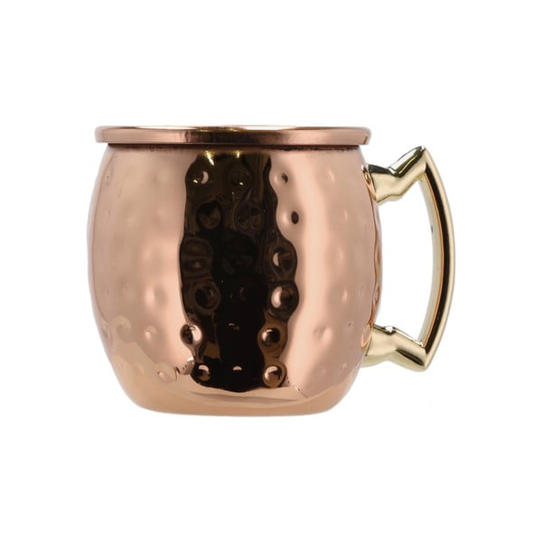 Stalowe kubki w kolorze miedzi zestaw 4 szt. 80 ml Moscow Mule – Lyngby Glas