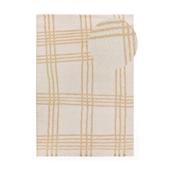 Beżowo-kremowy dywan 133x190 cm Helia – Universal