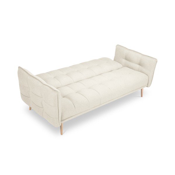 Kremowa sofa rozkładana Mazzini Sofas Canna-image-4