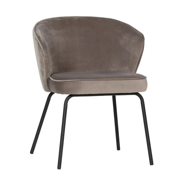 Beżowe tapicerowane fotele jadalniane zestaw 2 szt. Admit – WOOOD