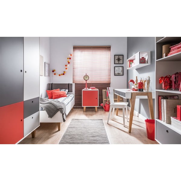 Biało-szare biurko Vox Concept-image-4