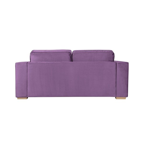Fioletowa sofa 3-osobowa Cosmopolitan design Chicago-image-2
