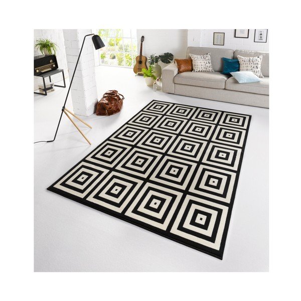 Czarno-szary dywan Zala Living Duola, 160x230 cm-image-1