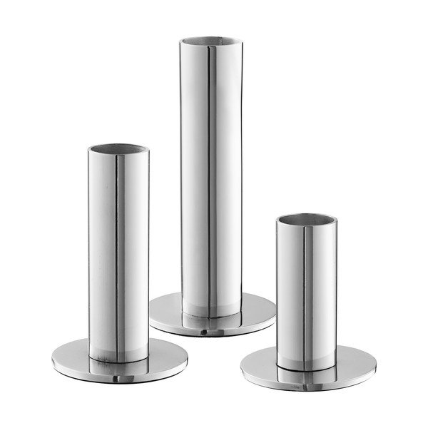 Metalowe świeczniki zestaw 3 szt. – House Nordic