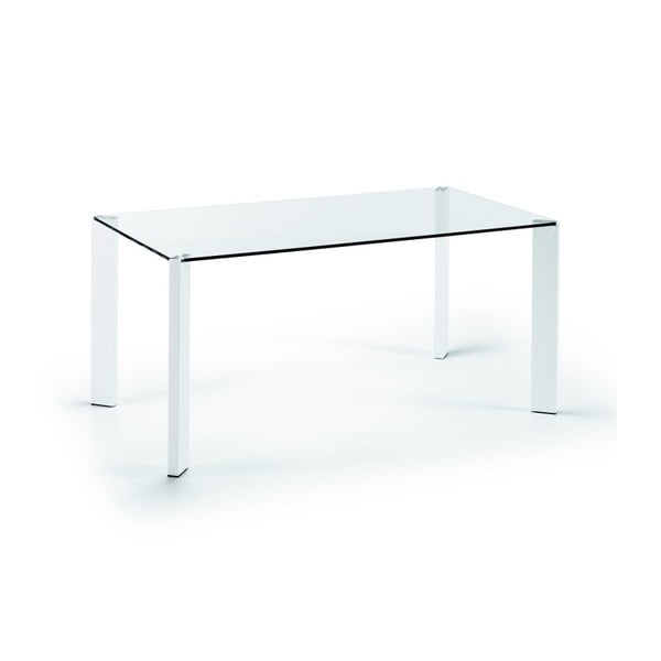 Stół do jadalni Corner, 160x90cm, białe nogi