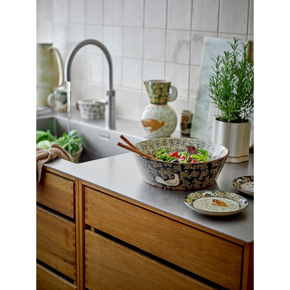 Niebieska ceramiczna misa ø 28 cm Hezha – Bloomingville (zdjęcie 3)