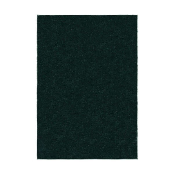 Ciemnozielony dywan z włókien z recyklingu 160x230 cm Sheen – Flair Rugs