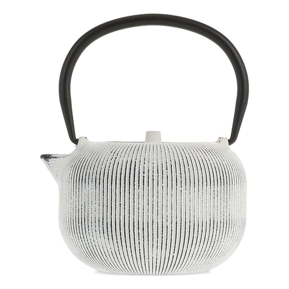 Czarno-biały żeliwny dzbanek do herbaty 700 ml Sencha – S|P Collection