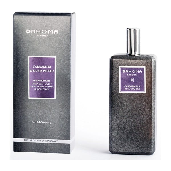 Spray
  zapachowy do wnętrz Bahoma London, zapach kardamonu i czarnego pieprzu, 100
  ml
