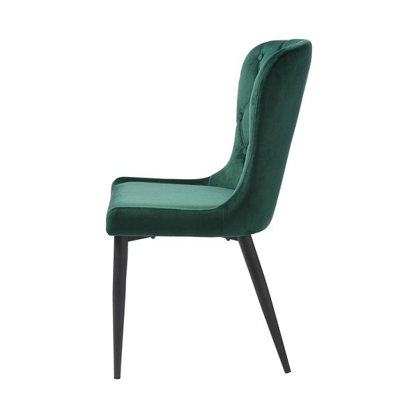Zielone aksamitne krzesło Granby – Unique Furniture-image-4