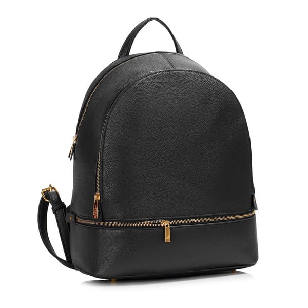 Czarny plecak L&S Bags School
