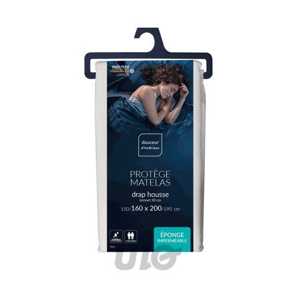 Ochraniacz na materac 160x200 cm Ponny – douceur d'intérieur-image-1