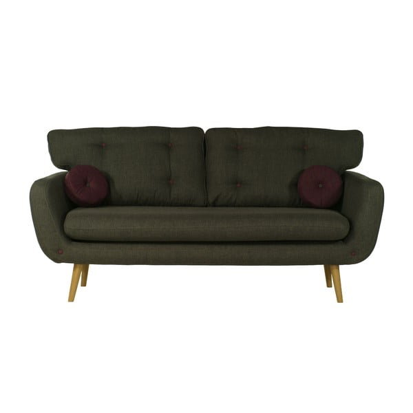 Zielona
  sofa trzyosobowa Wintech Alva Sawana
