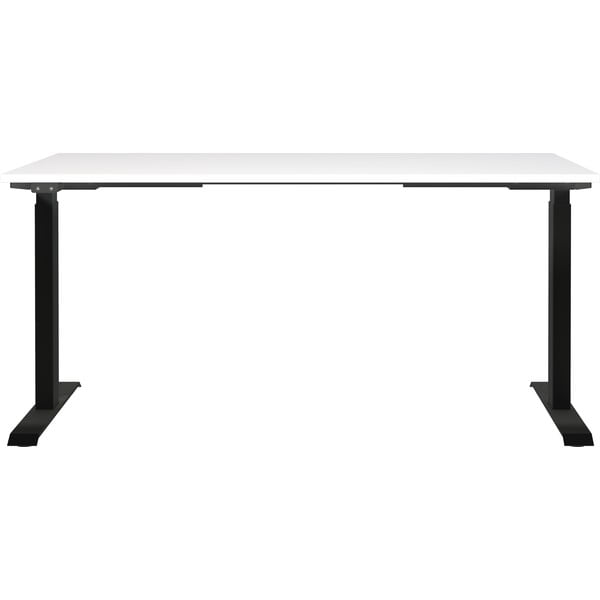 Biurko z elektryczną regulacją wysokości z białym blatem 80x160 cm Jet – Germania-image-2