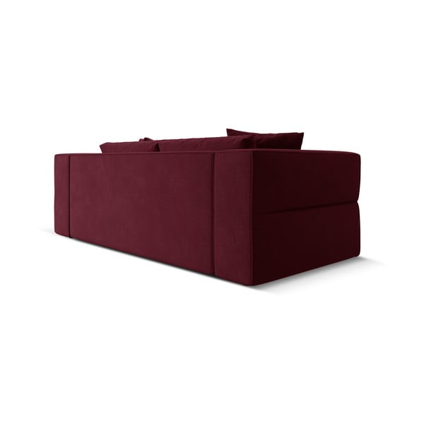 Bordowa sofa 214 cm Esther – Milo Casa-image-3