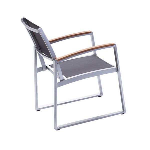 Szary fotel ogrodowy Ava – Garden Pleasure-image-3