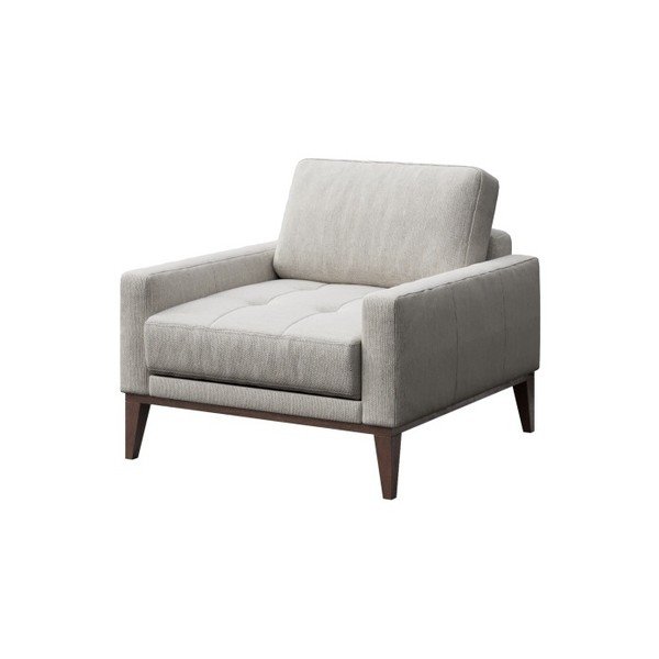 Jasnoszare fotel MESONICA Musso Tufted-image-2