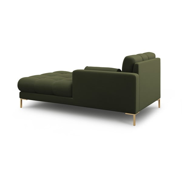 Zielony szezlong (prawostronny) Bali – Cosmopolitan Design-image-3