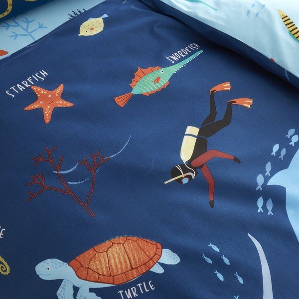 Pościel dziecięca 200x135 cm Ocean Life – Catherine Lansfield-image-4