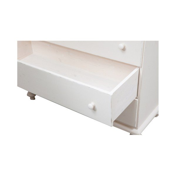 Komoda z 4 szufladami z litego drewna lipowego Crido Consulting Penny-image-1