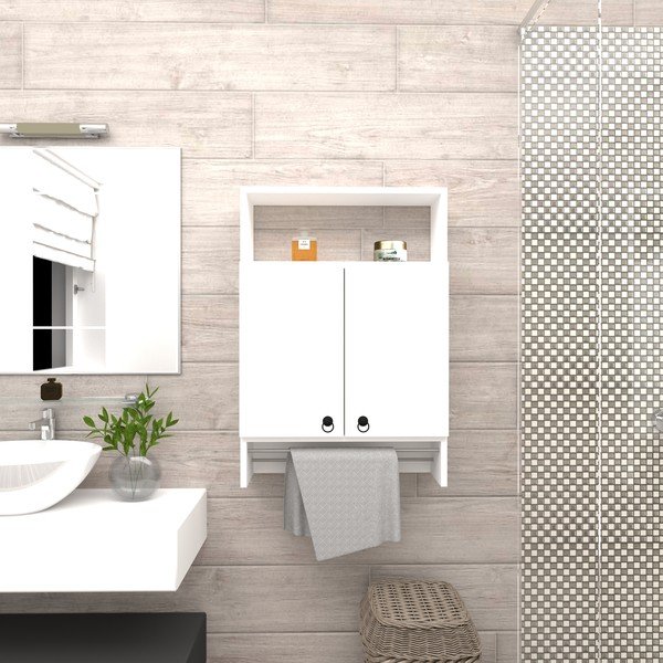 Biała szafka łazienkowa Puqa Design Beta-image-1