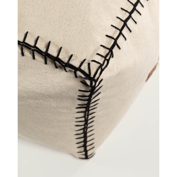 Beżowy puf Anahi – Kave Home-image-2