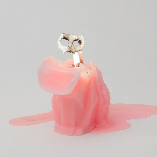 Świeczka Pyropet Kisa Pink-image-3