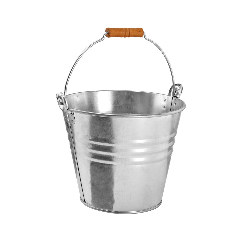 Srebrne wiaderko Butlers Zinc, 8 l