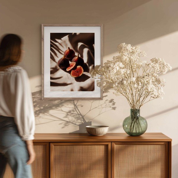 Obraz drukowany z ramą w zestawie 40x50 cm Ripe Figs – Styler-image-2