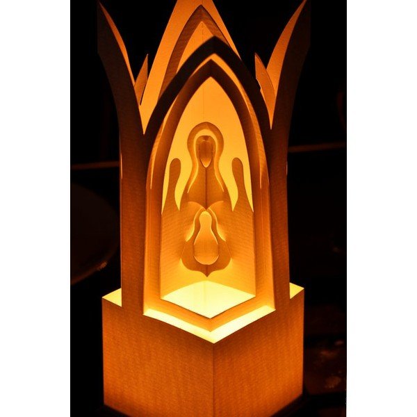 Świecznik MooDoo Design Stajenka, 31 cm-image-4