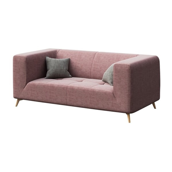 Różowa 2-osobowa sofa MESONICA Toro-image-2
