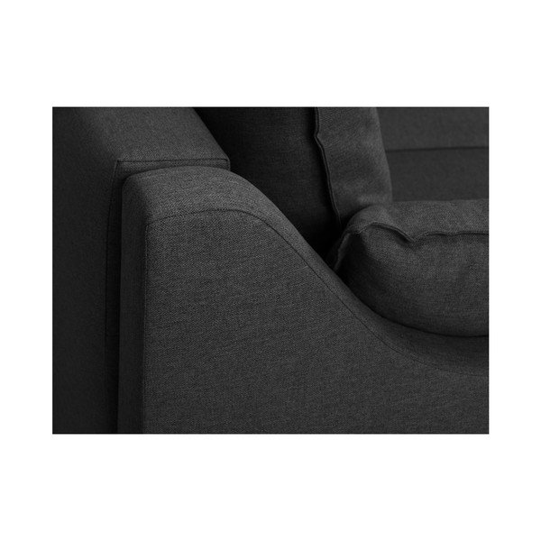 Ciemnoszara sofa Mazzini Sofas Ancolie, 150 cm-image-4