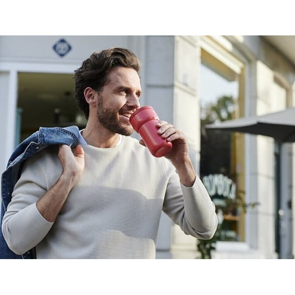 Turkusowy kubek podróżny Mepal Ellipse, 275 ml-image-3