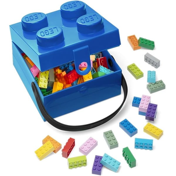 Niebieski pojemnik z uchwytem LEGO®-image-1